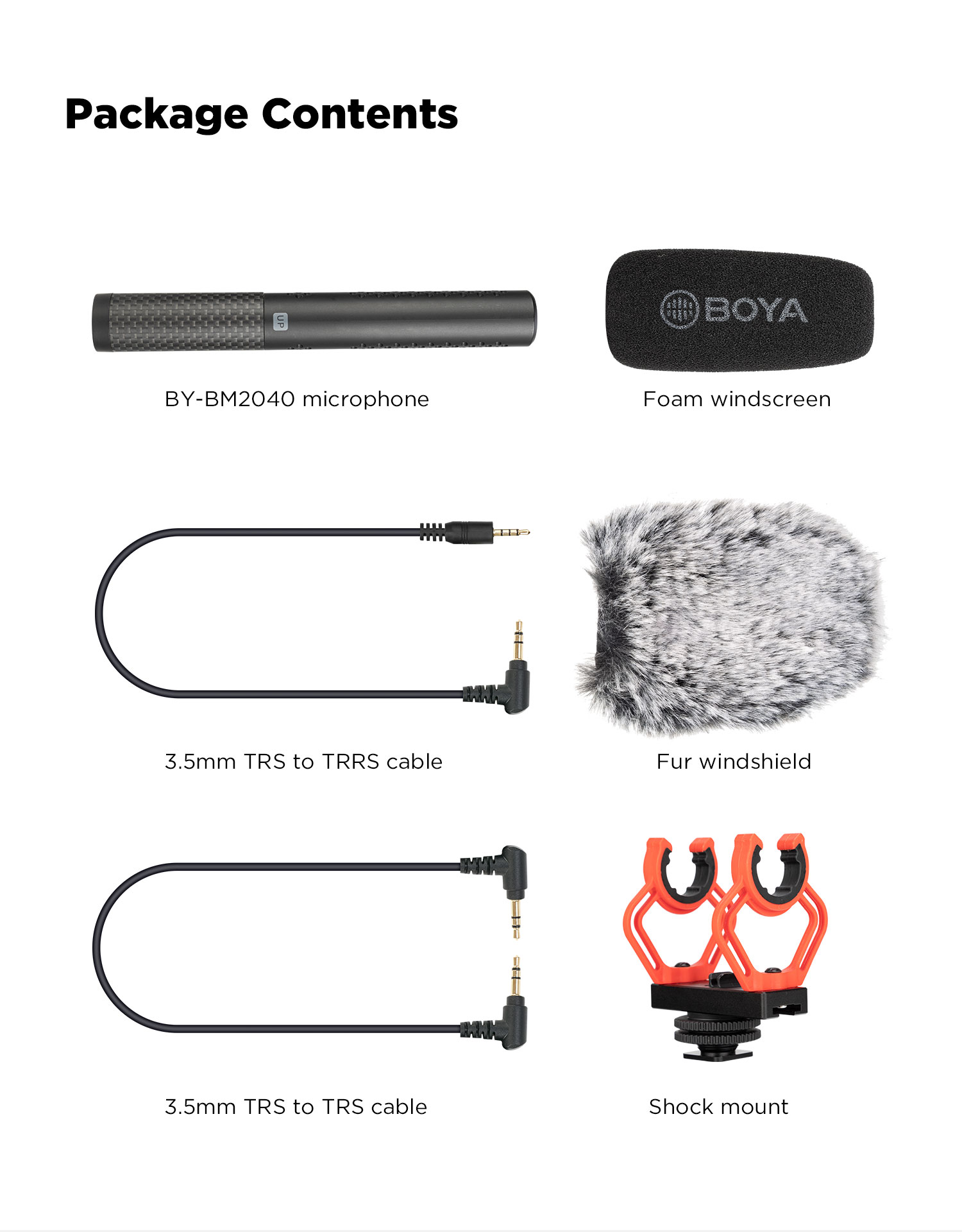 boya bm2040 shotgun microphone